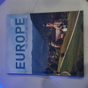 Travel + leisure Europe the places we love hardcover book coffee table 2011 Rare